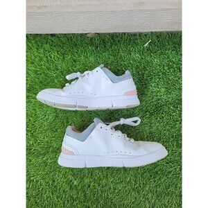 On Cloud The Roger Advantage Sneaker White/Rose Womens size 9.5 US QUICK SHIP